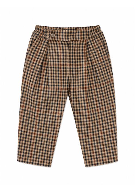 Pantaloni a quadretti U+E' BY MISS GRANT | UEM0909KMORO
